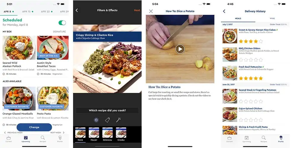 Websites like deals blue apron