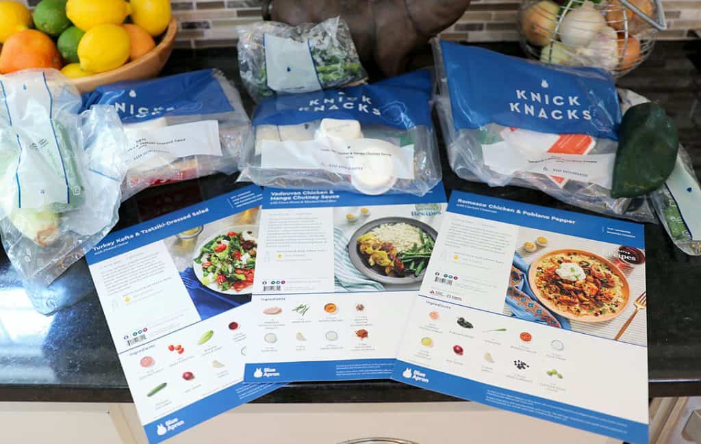 blue apron premade meals