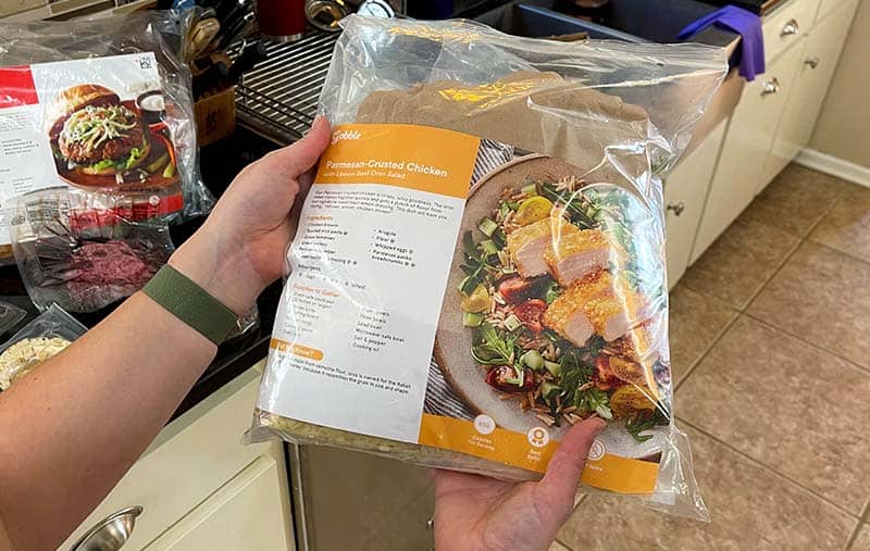 Gobble Recipe Packaging