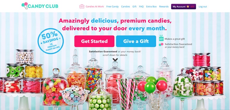 Free candy delivered to store your door