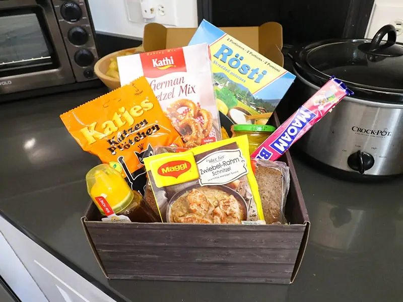 German Snack Box - Filled with Snacks from Germany - German Giftbox