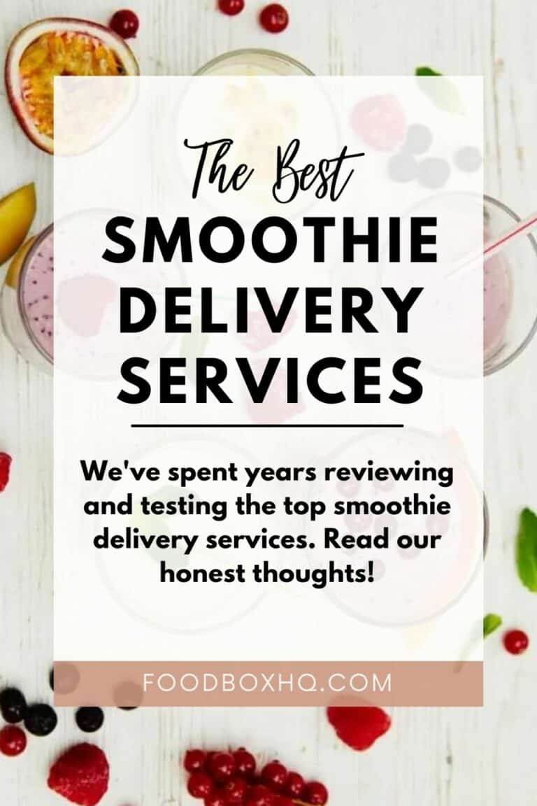 The Best Smoothie Delivery Services Currently Available (Fresh, FlashFrozen, & FreezeDried
