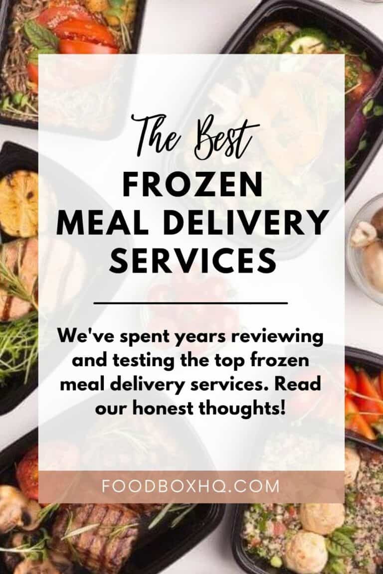 The Best Services to Get Frozen Meals Delivered Right To Your Doorstep