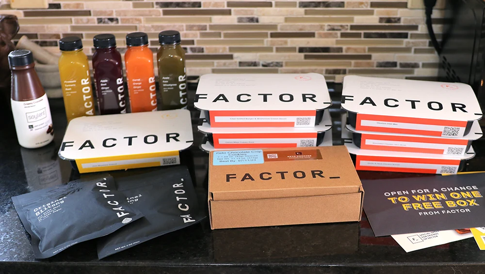 DSG BoxBox on X: Live with @FactorMeals! Excited to try out the meal  today. Use code POG-BOXBOX120 for $120 off at  🥕🥦   #FactorPartner  / X