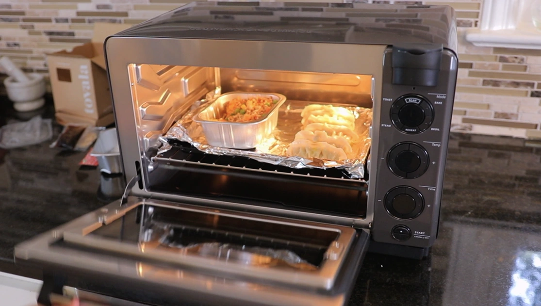 Cooking Potstickers In My Tovala Smart Oven Pro