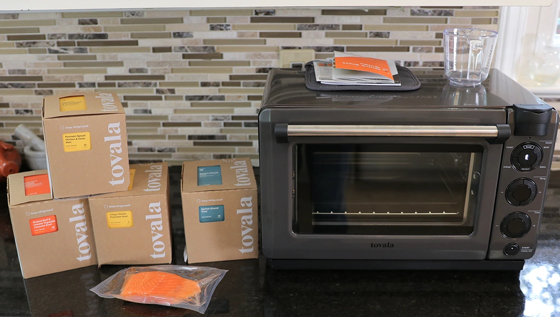 Tovala - Smart Oven. Fresh Meal Delivery Service. 1 Minute of Prep.