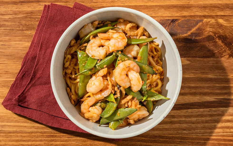 Tovala Sweet Tamari-Glazed Shrimp Bowl