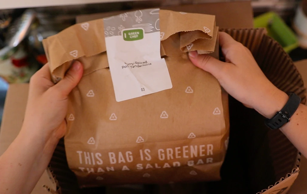 Unboxing Our Green Chef Meal Kit