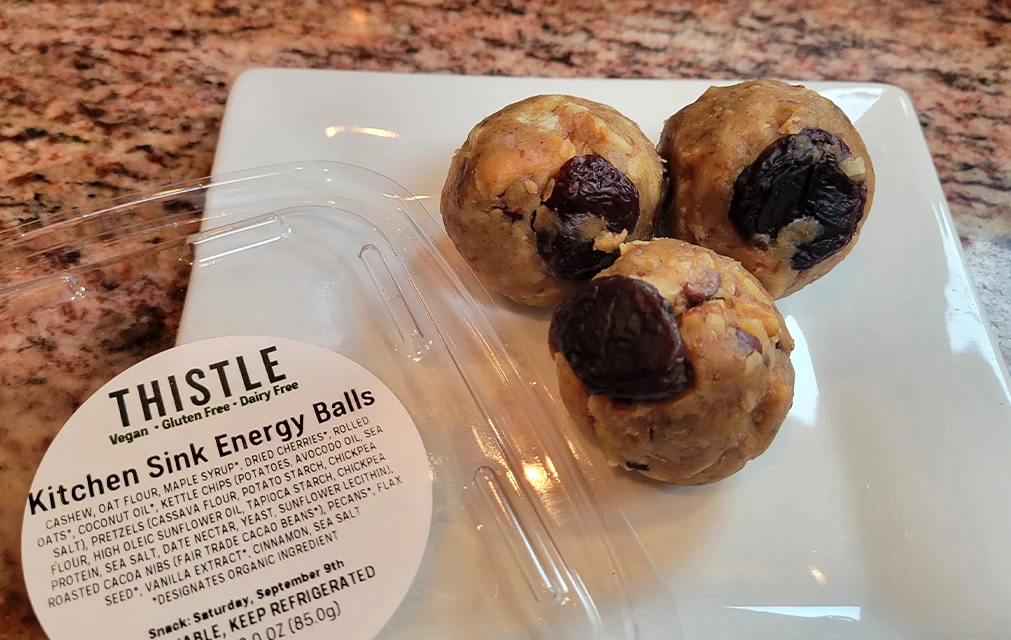 Thistle Kitchen Sink Energy Balls